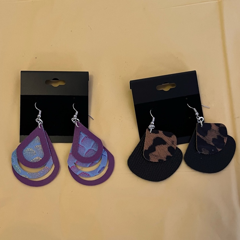 NWT Bundle of 2 Handcrafted Earrings